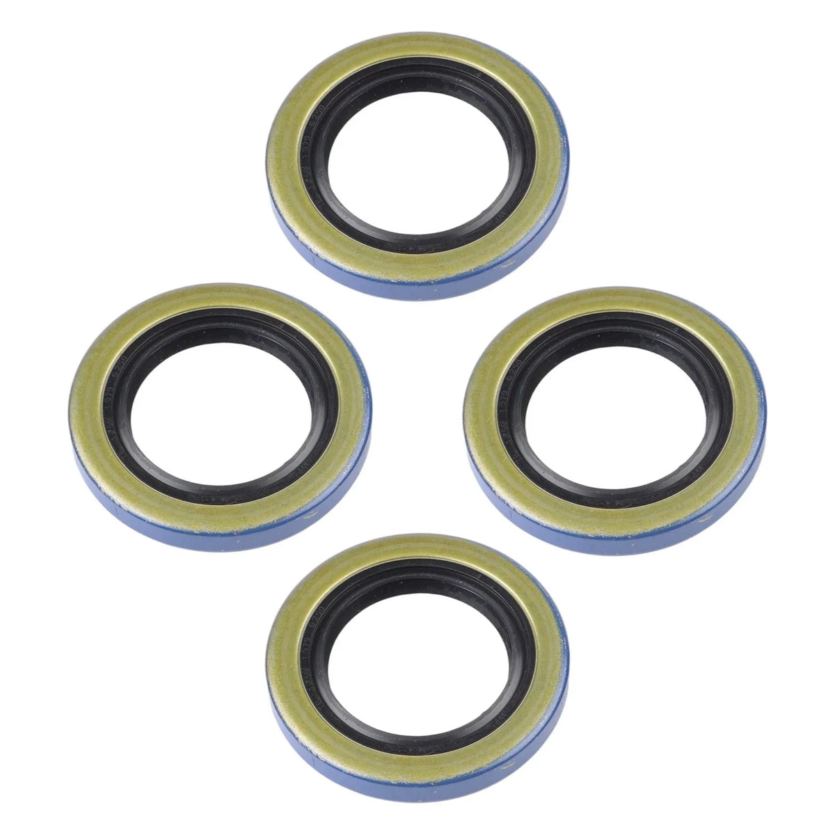 Set of 4 Double Lip Seals for Trailer Axles (34823, 12192TB)