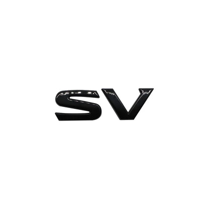 3D Gloss Black Deck Lid Badge for Altima SV (2016–2018) Tailgate Emblem