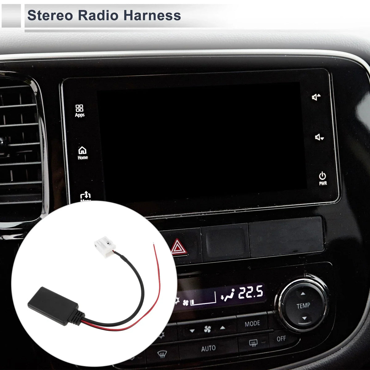 Stereo Radio Harness for Mercedes Benz W169 W245 W203 W209 (2001–2012)