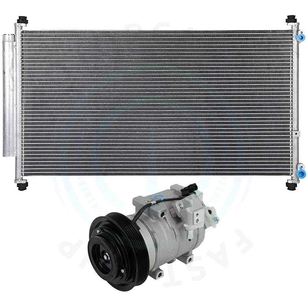 AC Condenser & Compressor Cooling Kit for Honda Odyssey (2008–2010)