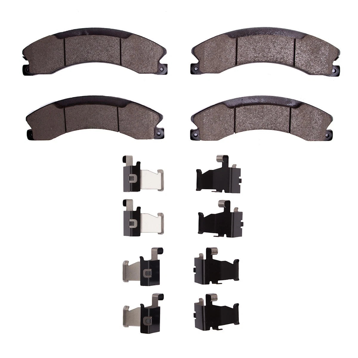 2X Brake Pad Set Rear for Nissan Titan XD (2012–2024) 2551-1565-11