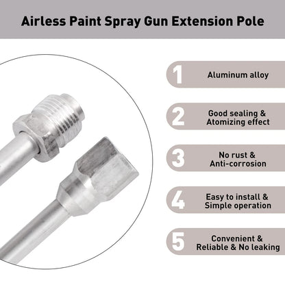 40 Inch Airless Sprayer Gun Tip Extension for (2010–2023)