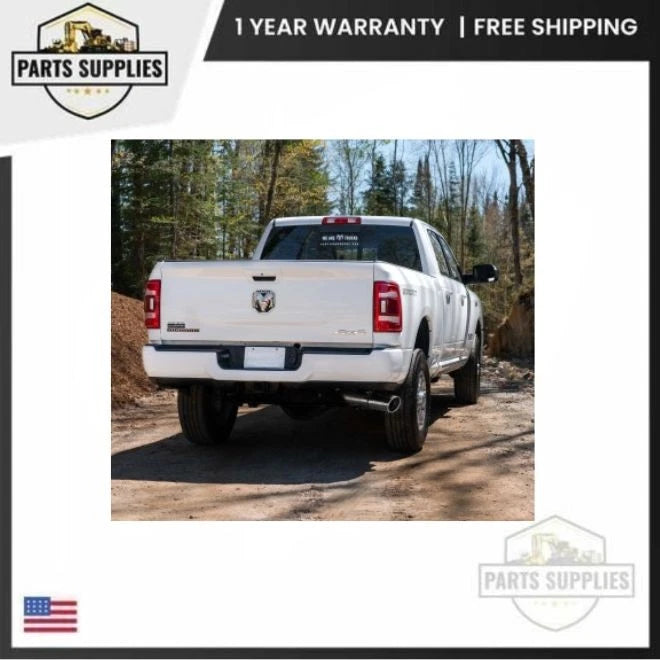 S5149AL Steel Cat Back Single Side Exhaust for Ram 2500 3500 (2014–2024)