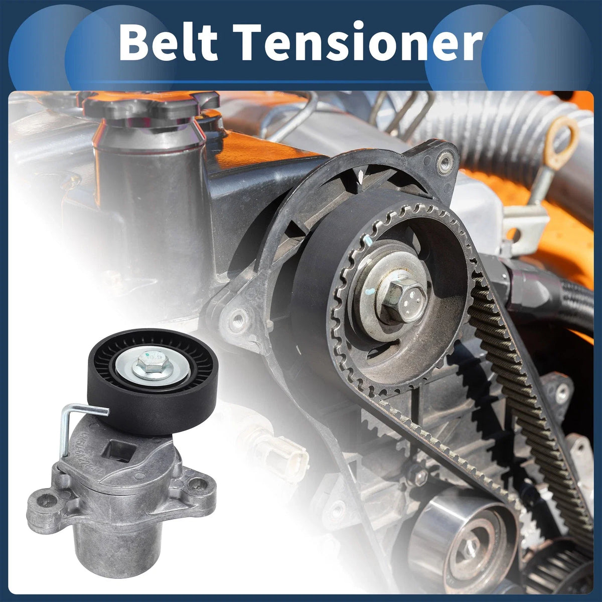Belt Tensioner for Ford Focus (2012–2020) No.CM5Q6A228BA Metal