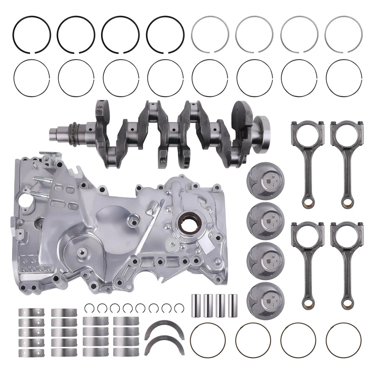Crankshaft ConRods Pistons Bearings Kit for Hyundai Elantra (2007–2011)