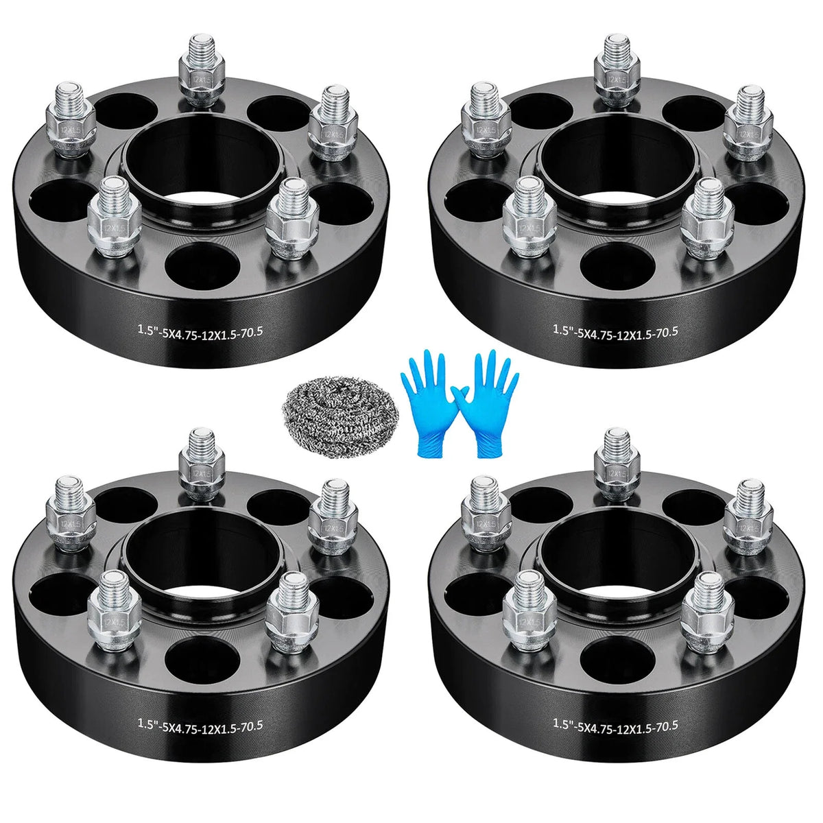 8Pcs 1.5" Hubcentric 5x4.75 Wheel Spacers for Chevy S10 GMC Pontiac (1994–2004)