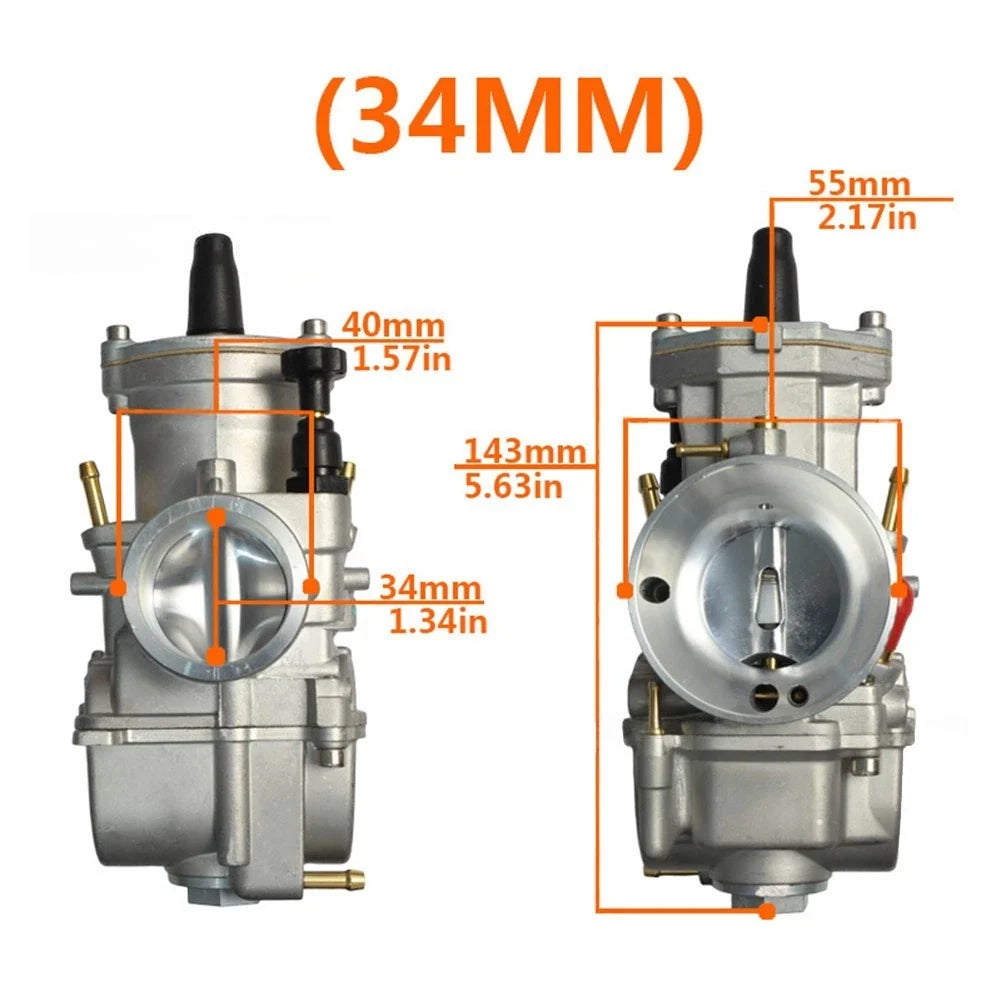 Keihin PWK Carburetor for 250cc Bikes and Scooters