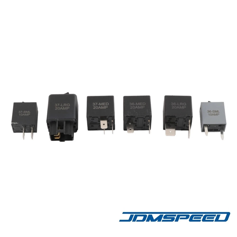 6 Piece Fuel Pump Relay Bypass Kit for JDMSPEED
