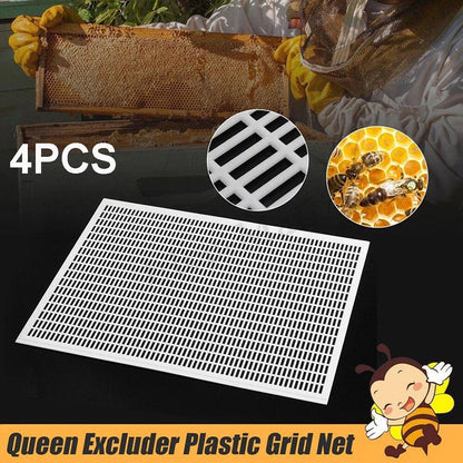 4 Pack Plastic Queen Bee Excluder for Beekeeping Tool Kit