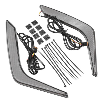 Rear Saddlebag Turn Brake Light Accents for Honda Goldwing GL1800B (2018–2023)