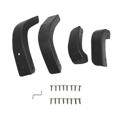 Set of 4 Mud Flap Delete for Chevy Silverado 1500 (2019–2024) 13002