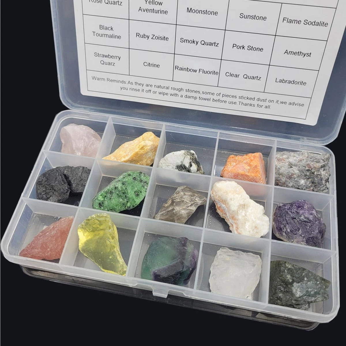 Rock & Mineral Collection Kit for Adults and Kids (0.6-0.8 inches)