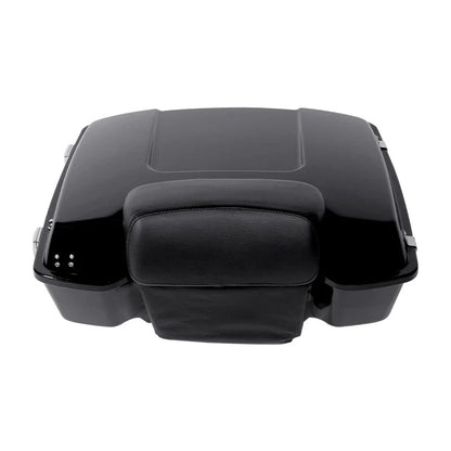 Chopped Trunk Backrest Mount Rack for Harley Touring (2009–2013)