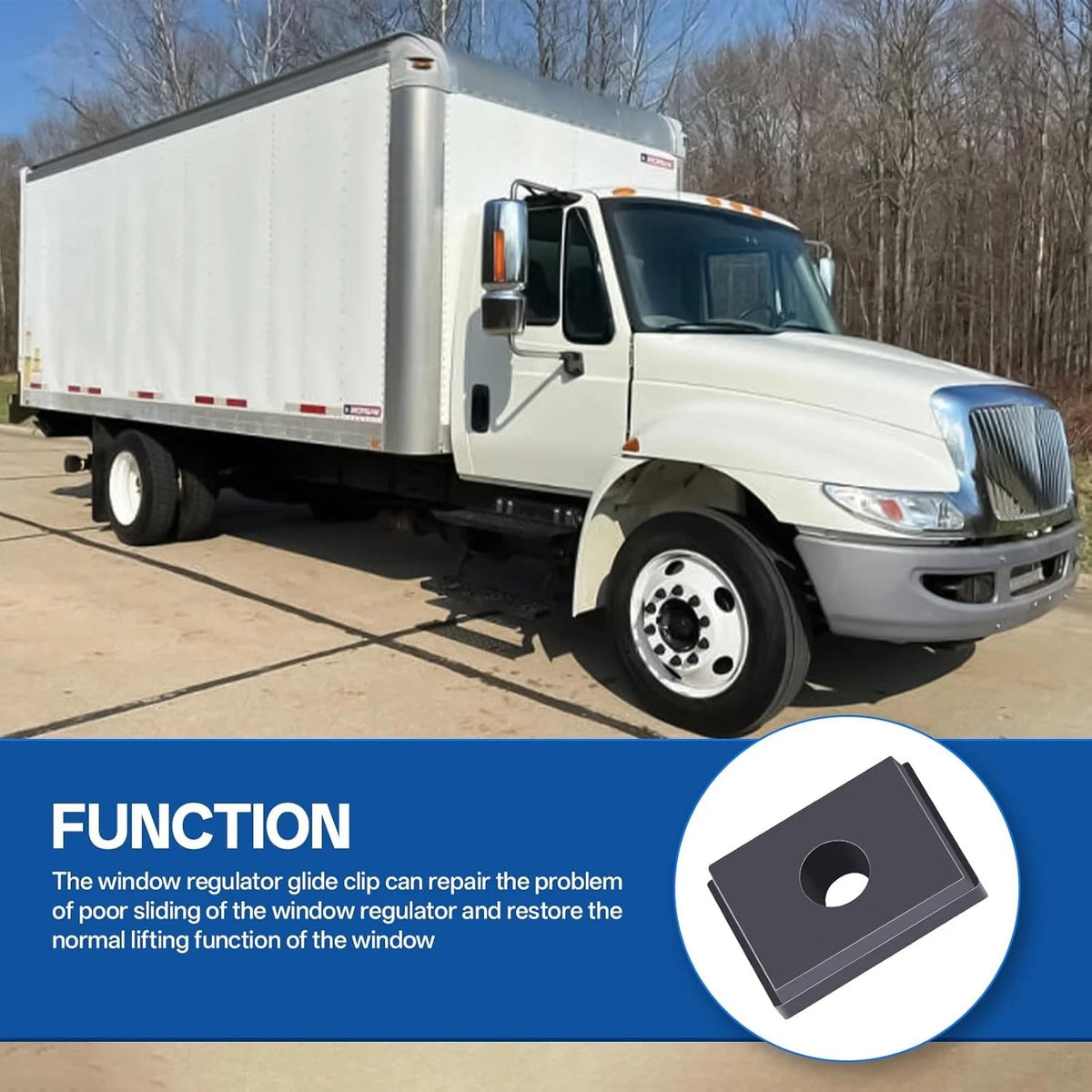 Window Regulator Clip for International Durastar 4200/4300 (2011–2018)