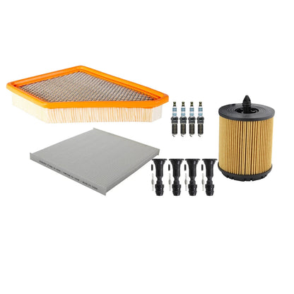 Tune Up Kit with 4 NGK Spark Plugs & Boots for Equinox Terrain (2010–2017)