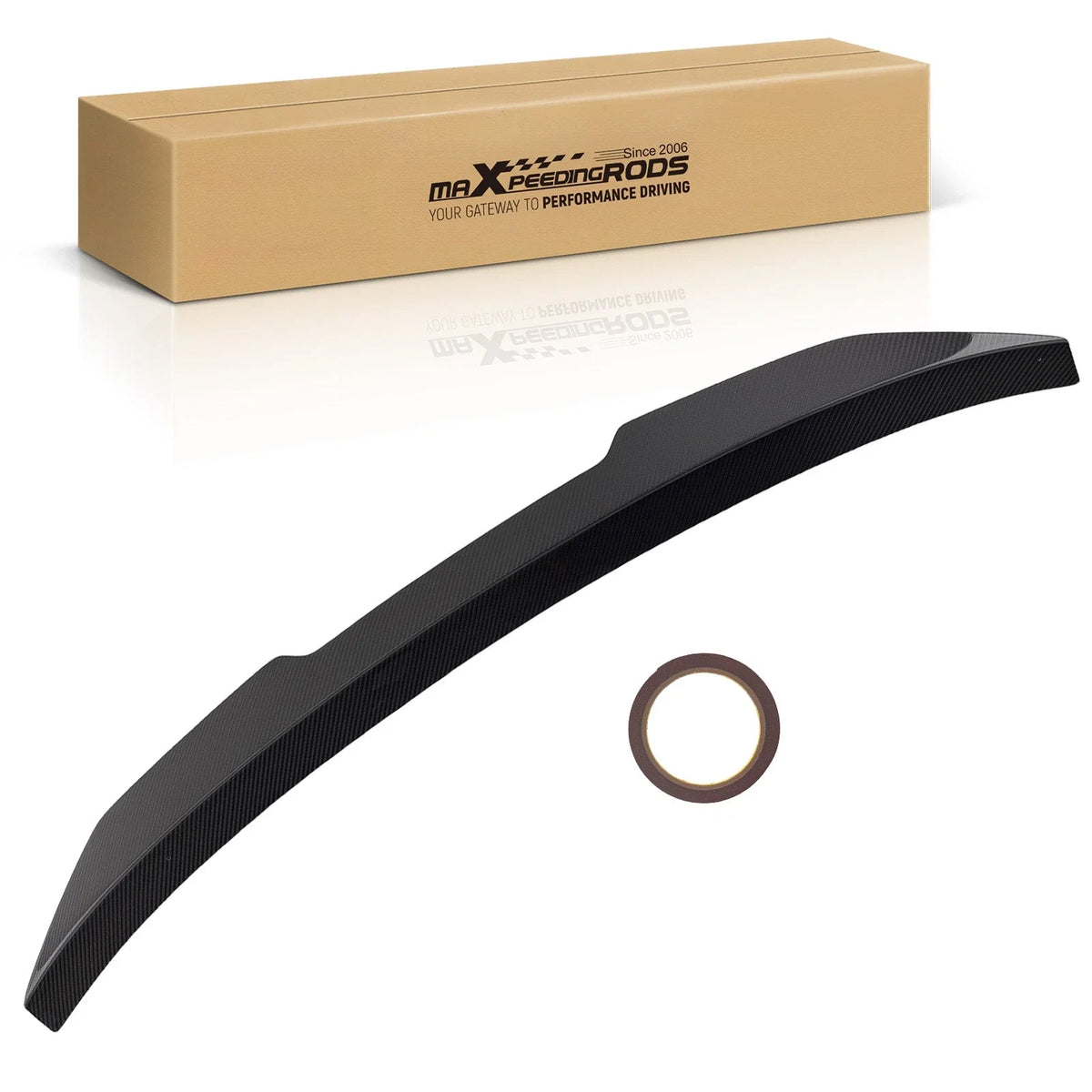 Carbon Fiber Trunk Spoiler for Audi A6 S6 C7 (2012–2016)