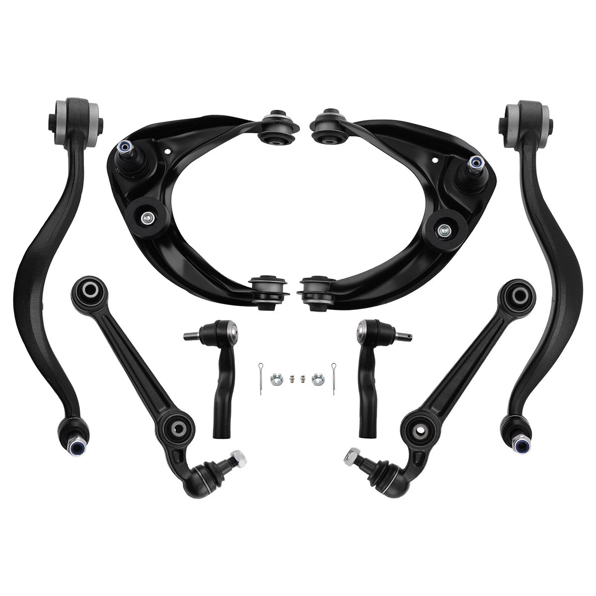 Control Arm Set w/ Tie Rod End for Ford Fusion/MKZ/Milan (2007–2012) NJKEWZ