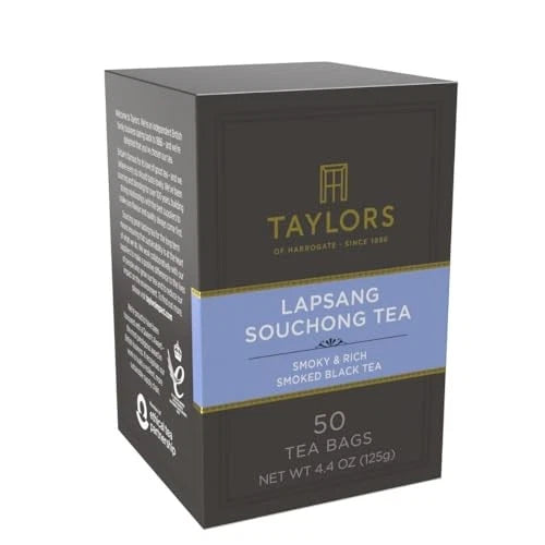 50 Count Lapsang Souchong Black Tea for Taylors of Harrogate