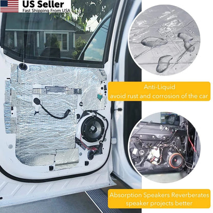 Car Sound Deadening Mat for KOIKEY (197mil, 8.7 sqft, 9.8 x 15.7 inch)