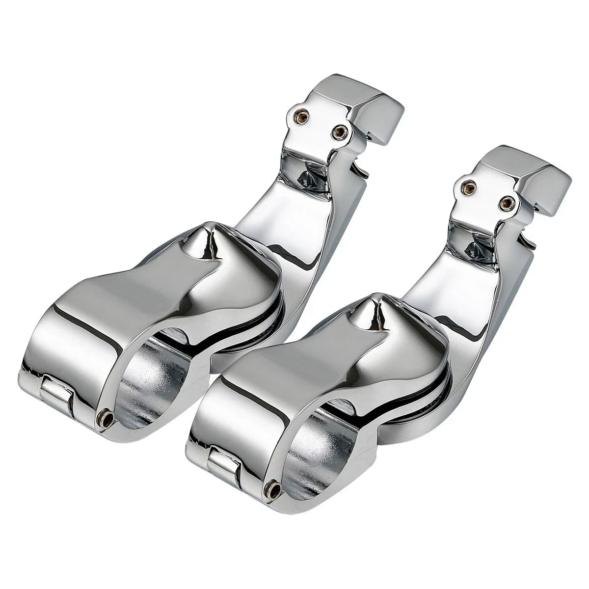 1-1/4" Short Angle Highway Pegs Mount Kit for Harley Touring (2014–2023)