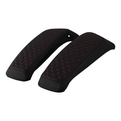 Hard Saddlebags Lids Cover for Harley Touring Electra Glide (2014–2023) Black