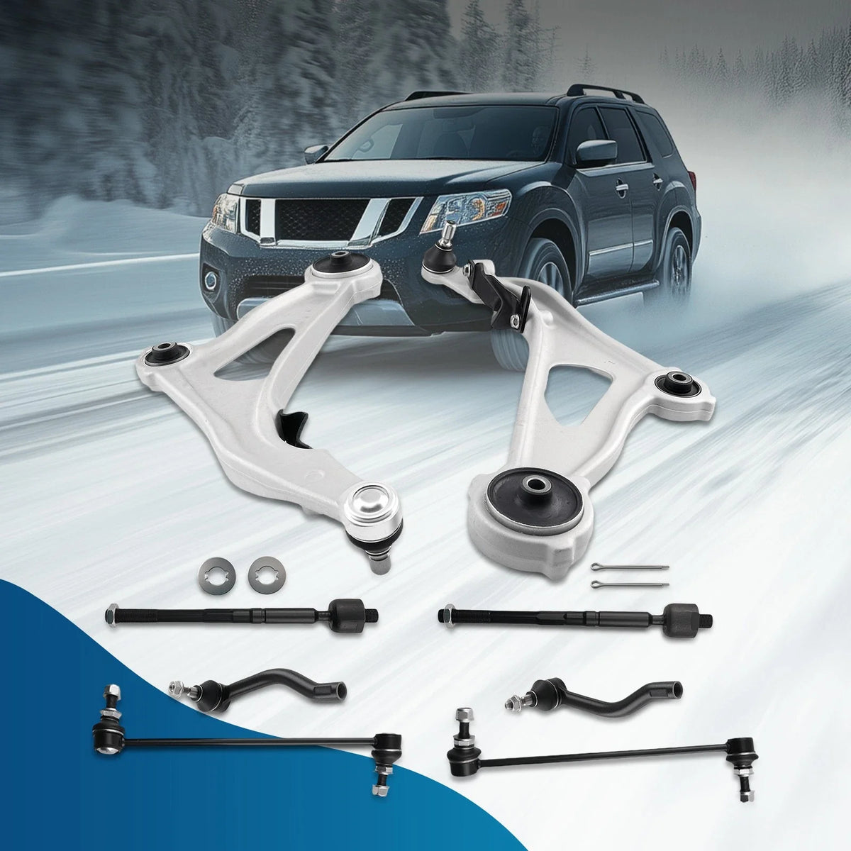 Front Lower Control Arm Stabilizer Tie Rod for Nissan Pathfinder Infiniti QX60 (2013–2020)