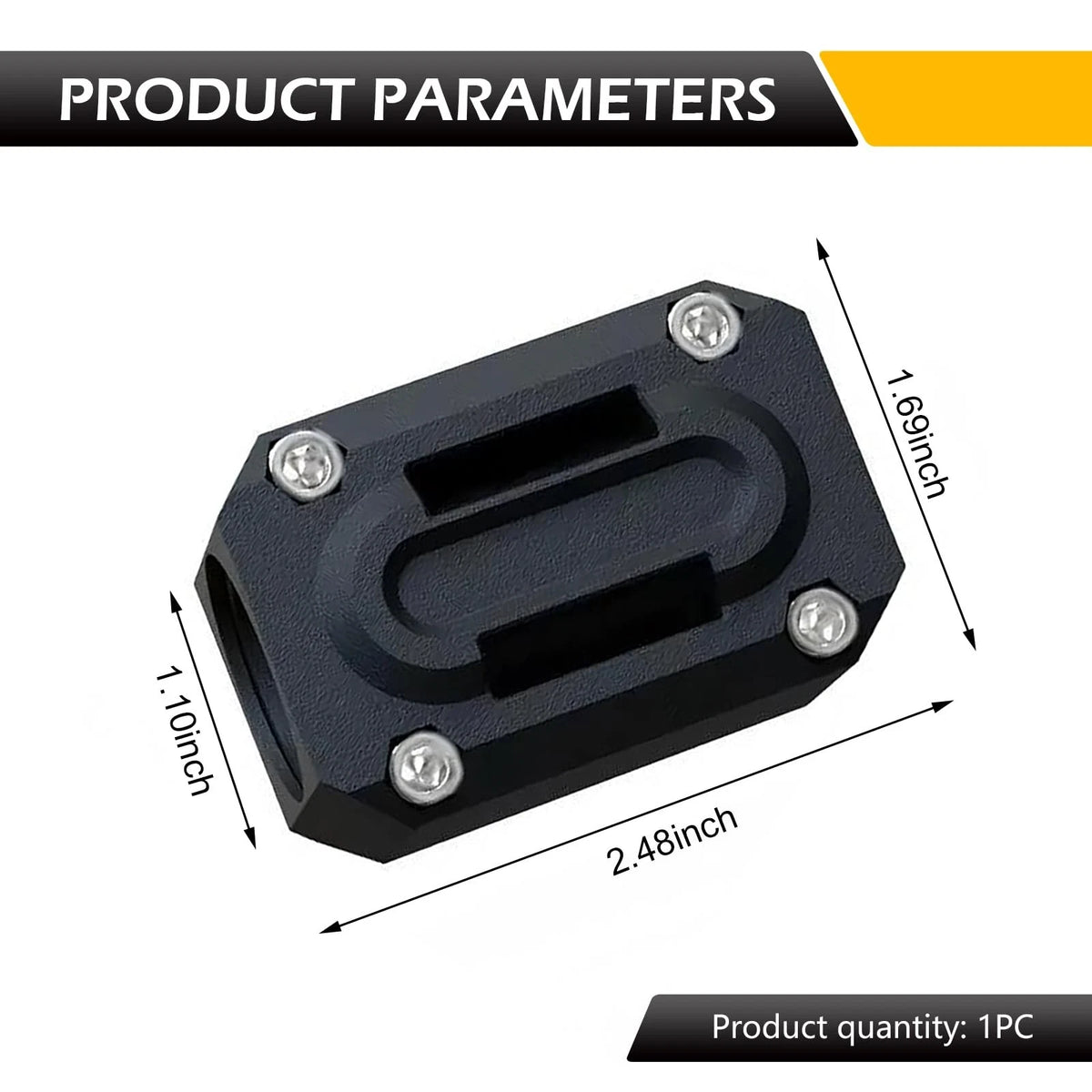 2X Motorcycle Engine Guard Bumper Protection Block for Motorcycle