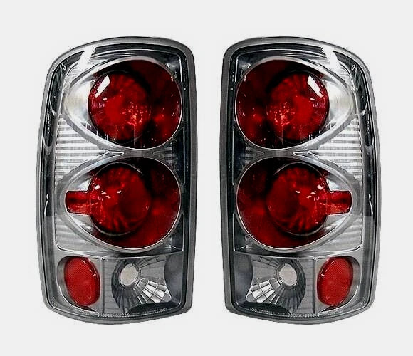 Tail Lights for Chevy Suburban Tahoe / GMC Yukon (2000–2006) NTR709CB Gunmetal Style