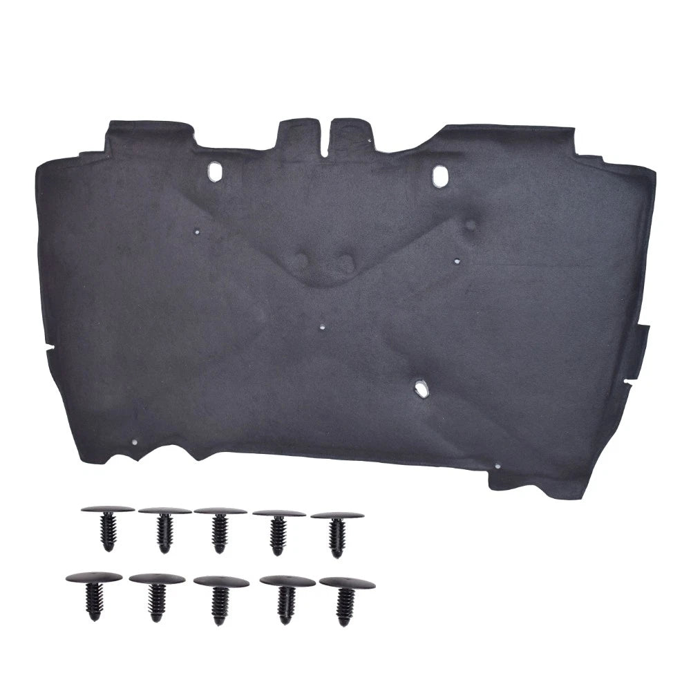 Hood Insulation Pad Heat Shield for Jeep Wrangler 3.6L 3.8L (2007–2017)