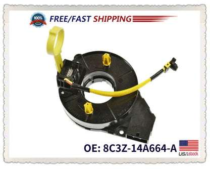 1Pc Clock Spring 8C3Z-14A664-A for Ford F250 F350 Super Duty (2008–2010)