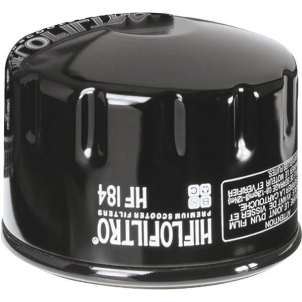 Hiflo HF184 Oil Filter for Aprilia & Piaggio (OEM Replacement)
