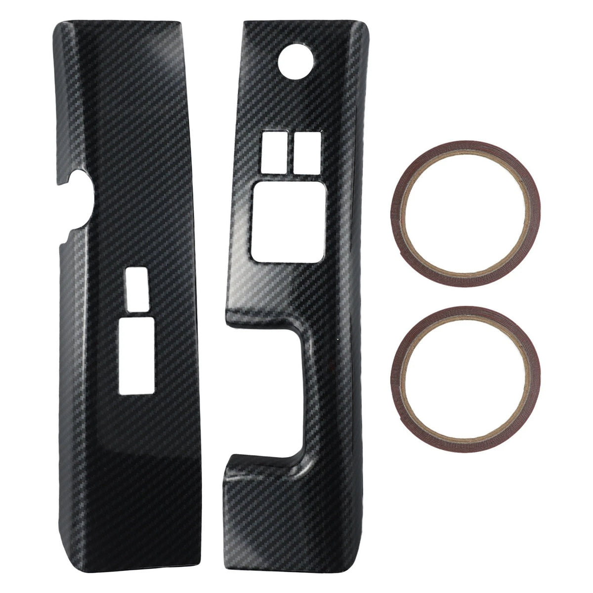 Carbon Fiber Interior Glass Switch Covers for Nissan 350Z (2006–2008)