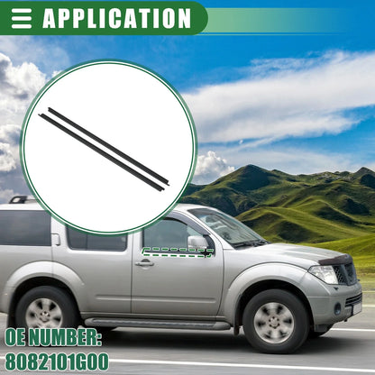 Set of 1 Window Weatherstrip Trim Seal Belt for Nissan (No. 8082101G00)