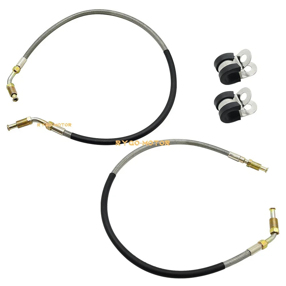 Front Brake Line Set for Polaris Big Boss 250 300 350 400 500 (1990–2000)