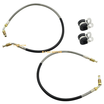 Front Brake Line Set for Polaris Big Boss 250 300 350 400 500 (1990–2000)