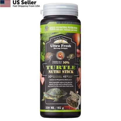Turtle Nutri Stick for Wild Sword Prawn (3.35 Ounce)