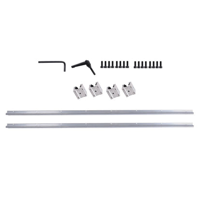 2X SBR16-1500mm Linear Guide Rails with 4X SBR16UU Bearing Blocks
