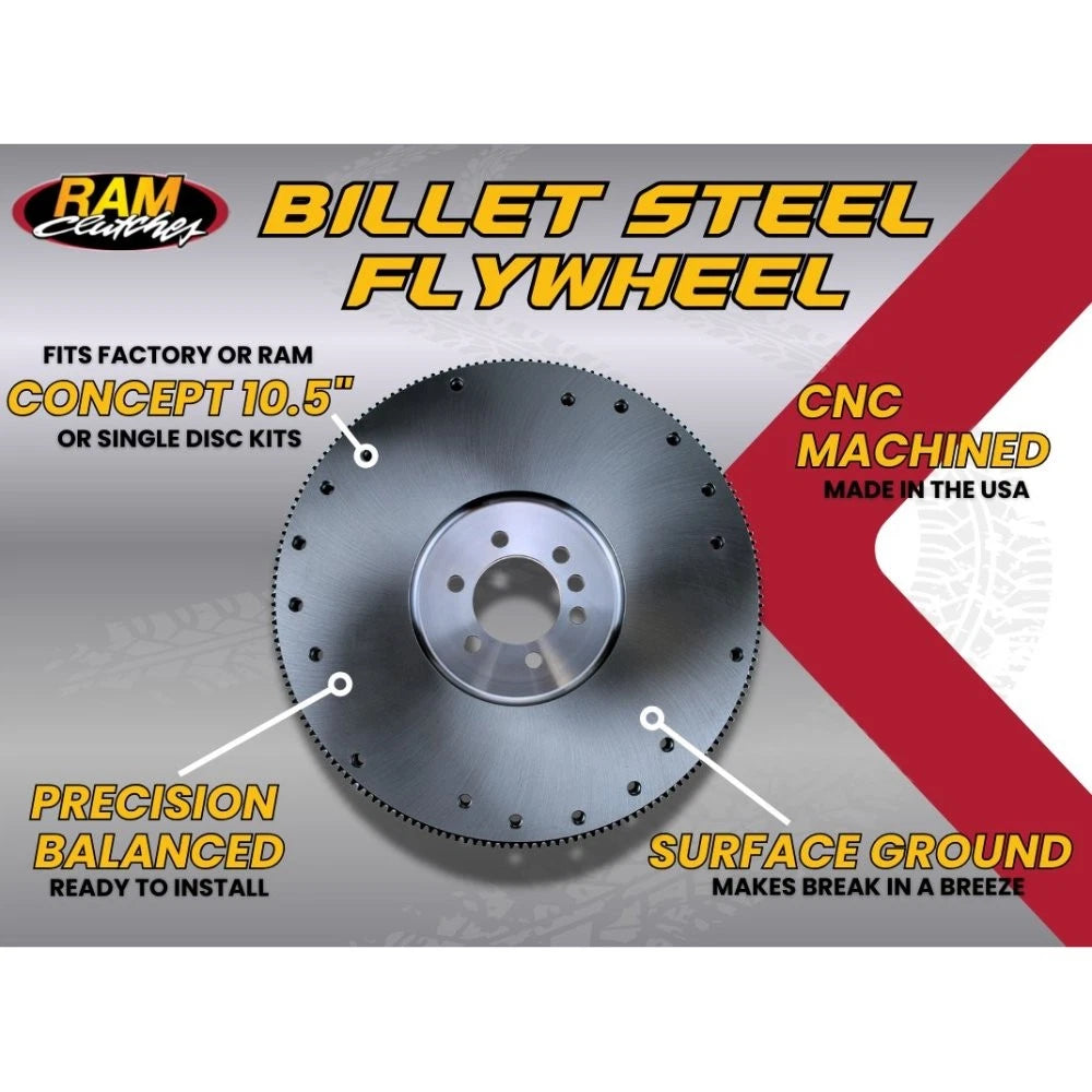 Clutch for Ford SB (0 Balance 157 Tooth) (Fits Ram 2529)