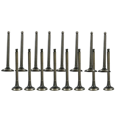 16X Exhaust & Intake Valves for Hyundai Accent Kia Rio (1996–2011) 10813, 13047