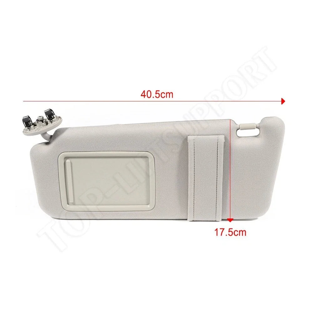 Left Sun Visor for Toyota Camry (2007–2011) Tan Beige