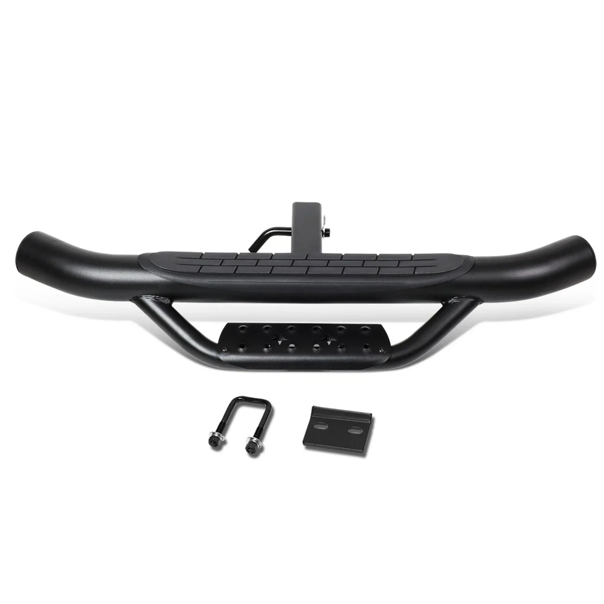 2" Receiver Rear Bumper Hitch Step Bar for Universal Fit (36" Wide)