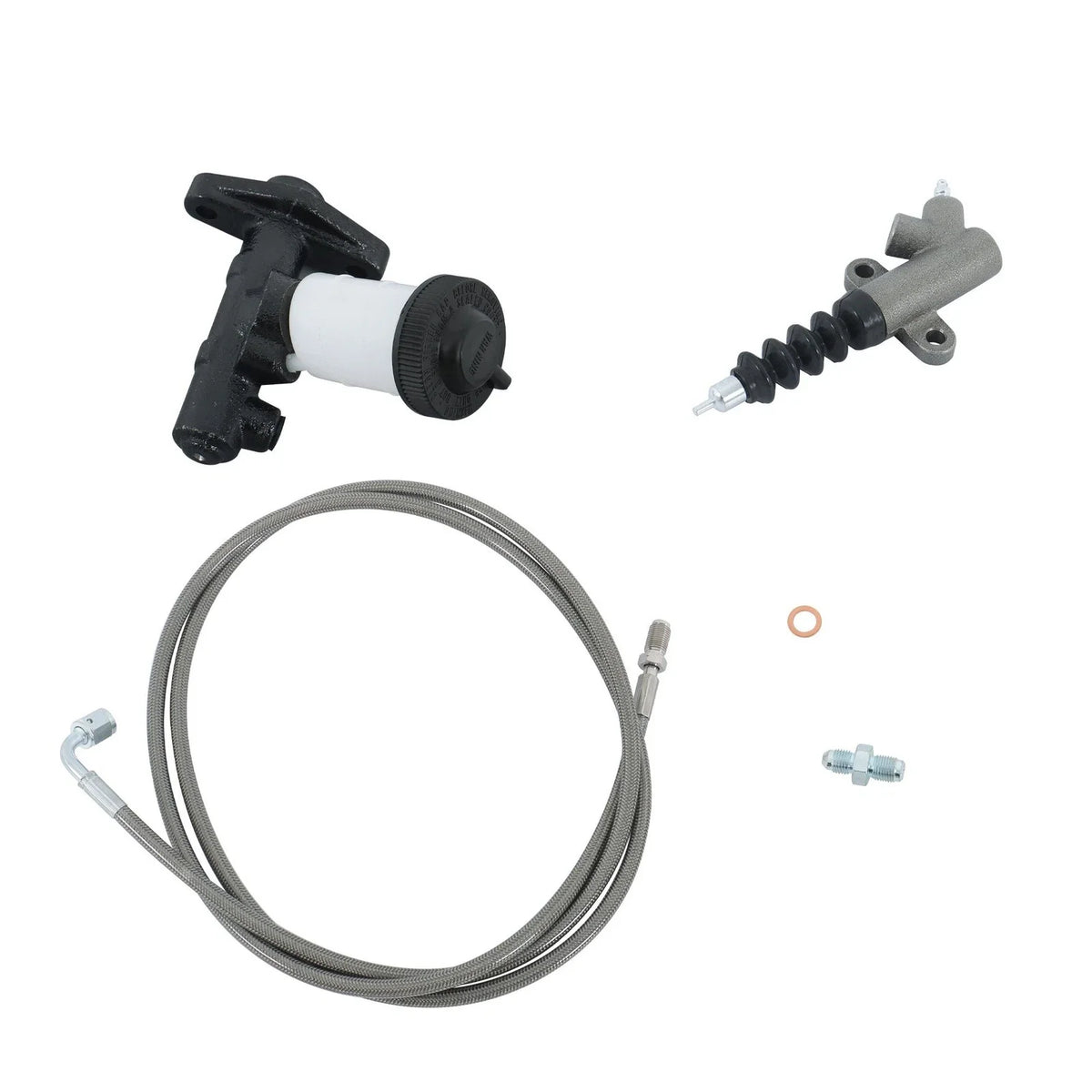 Master Cylinder & Stainless Clutch Line Kit for Mazda Miata (1990–2005)