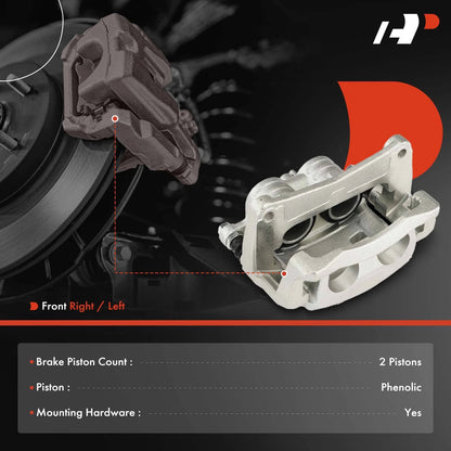 Front RH Brake Caliper for Subaru Impreza, Forester, Crosstrek (2017–2018) 26292FL020, 19-B7454
