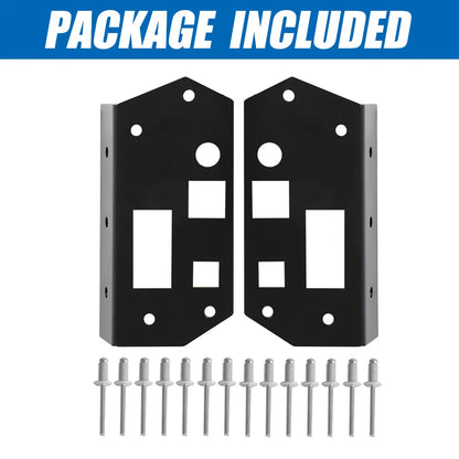 2X Door Handle Reinforcement Plate for Ford F-Series/Bronco (1980–1997) F006