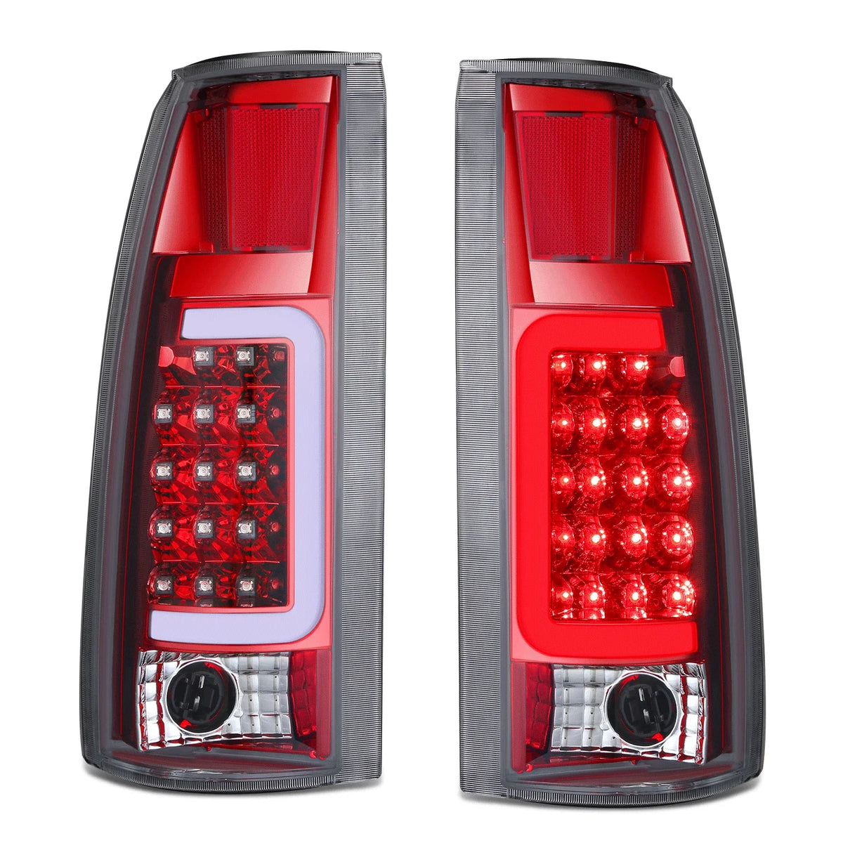 3D LED C-Bar Tail Brake Light Lamp for Chevy C/K Pickup Suburban (1988–2000)