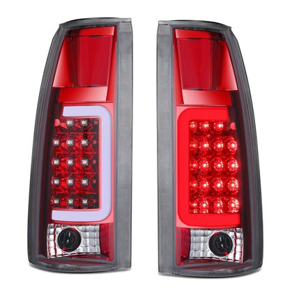 3D LED C-Bar Tail Brake Light Lamp for Chevy C/K Pickup Suburban (1988–2000)