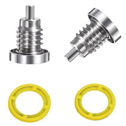 Marine Gearcase Drain Plug Screw Kit for Mercruiser Alpha One Gen II (1983–1996) 8M0058389