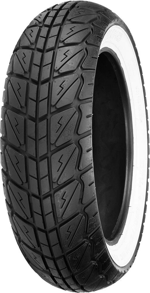 120/70-12 Shinko SR723 White Wall Tire for Scooter (87-4261)
