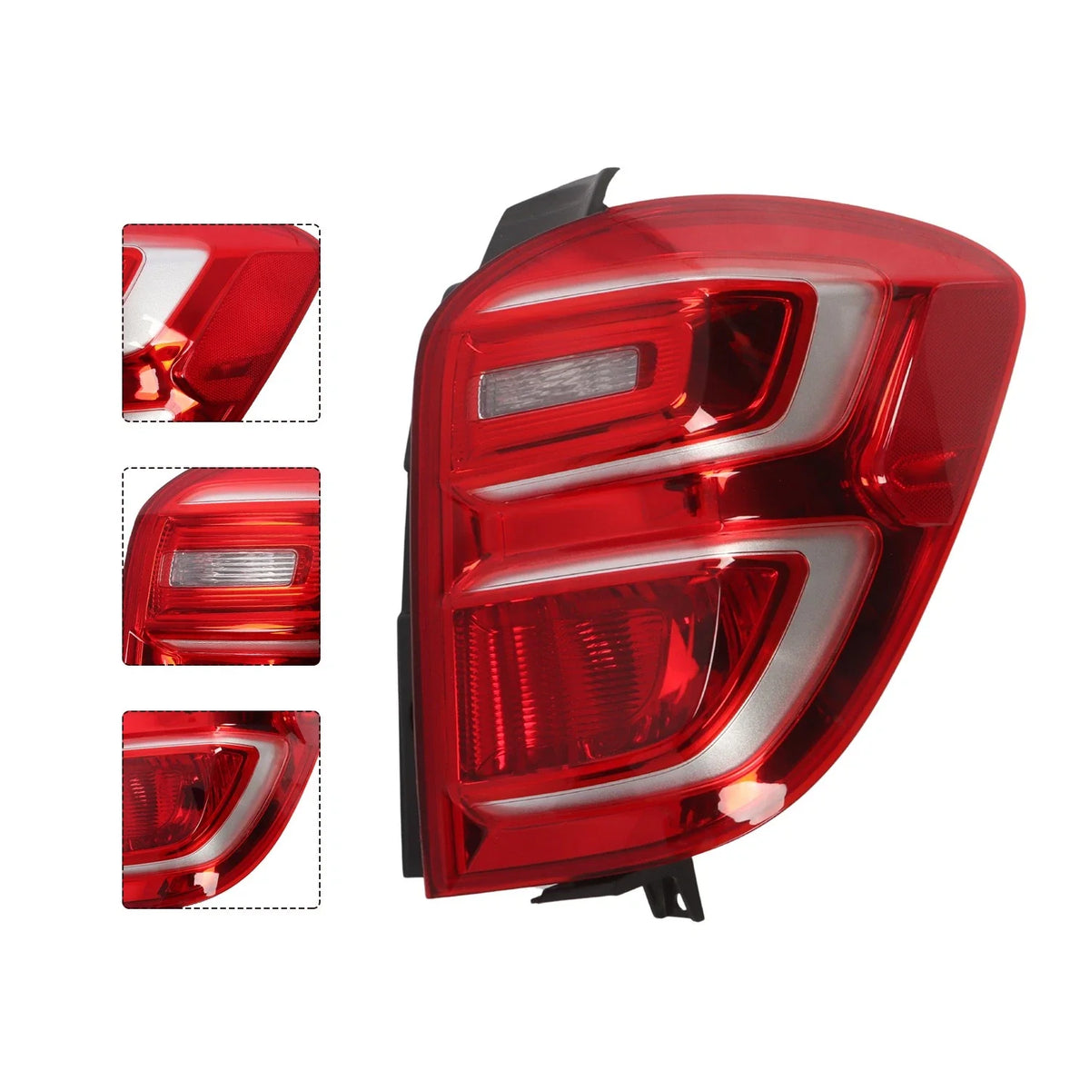 Right Passenger Side Tail Light Brake Lamp w/Bulb for Chevy Equinox (2016–2017)