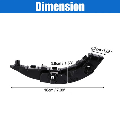 1 Pair Front Bumper Bracket for Honda Civic (2006–2011) Left Right Side